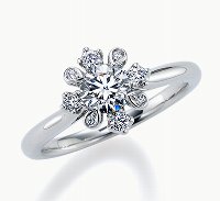 エクセルコダイアモンド婚約指輪。ビューシャトーの画像
